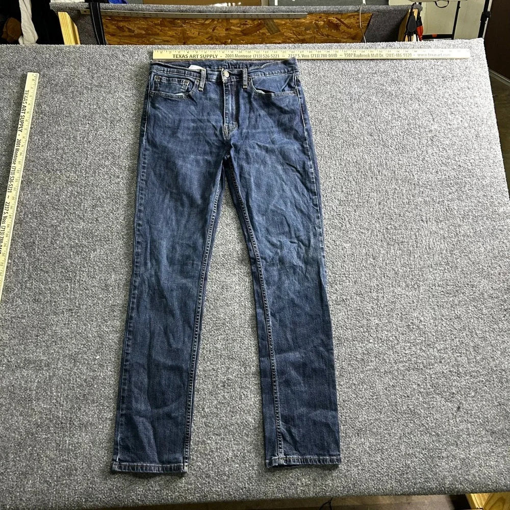 Levi's Jeans Mens Size 32x33 Blue 511 Slim Fit Dark Wash Denim Casual Stretch